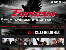 Tablet Screenshot of fantasiafestival.com